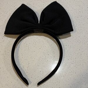 Black Bow Headband